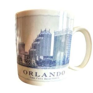 VINTAGE 2006 Starbucks Architect Series ORLANDO Coffee Tea Cup Mug - 18oz